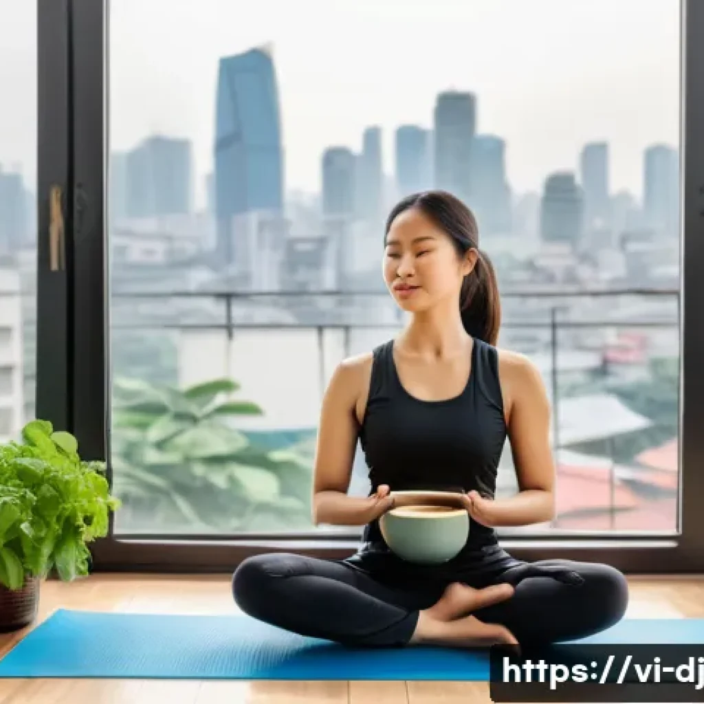 솔로프레너의 건강 관리와 네트워킹 - **Morning Rituals for a Vibrant Solopreneur**
A high-definition, realistic image of a Vietnamese...